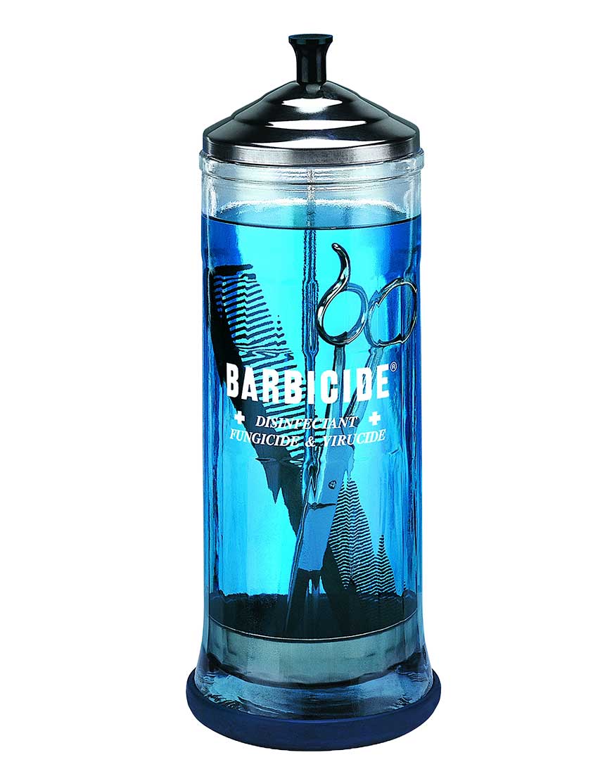 BARBICIDE GLASS JAR 1100ML