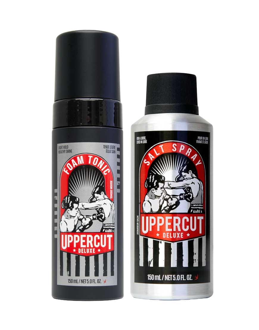 UPPERCUT FOAM TONIC + SALT SPRAY