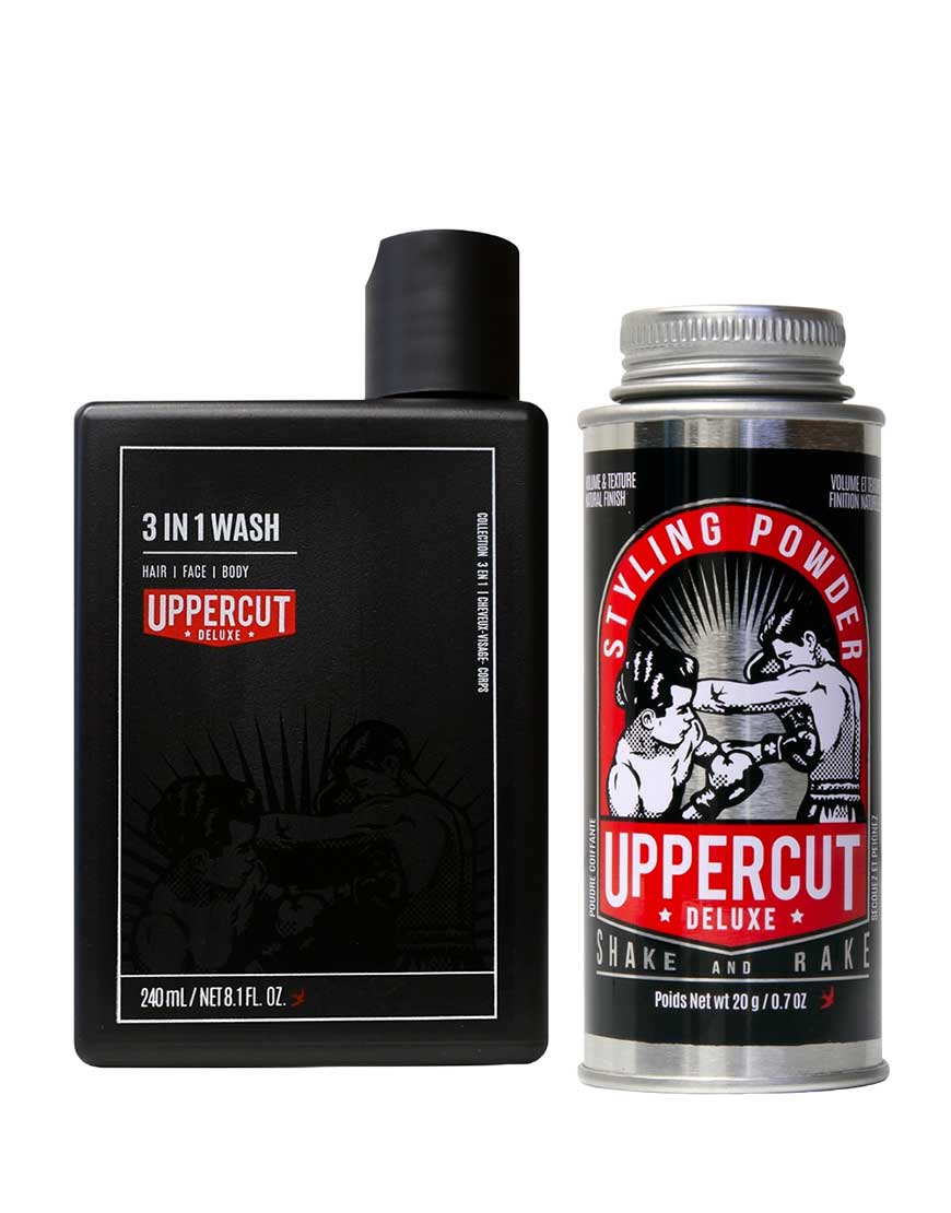 UPPERCUT STYLING POWDER + 3-IN-1 WASH