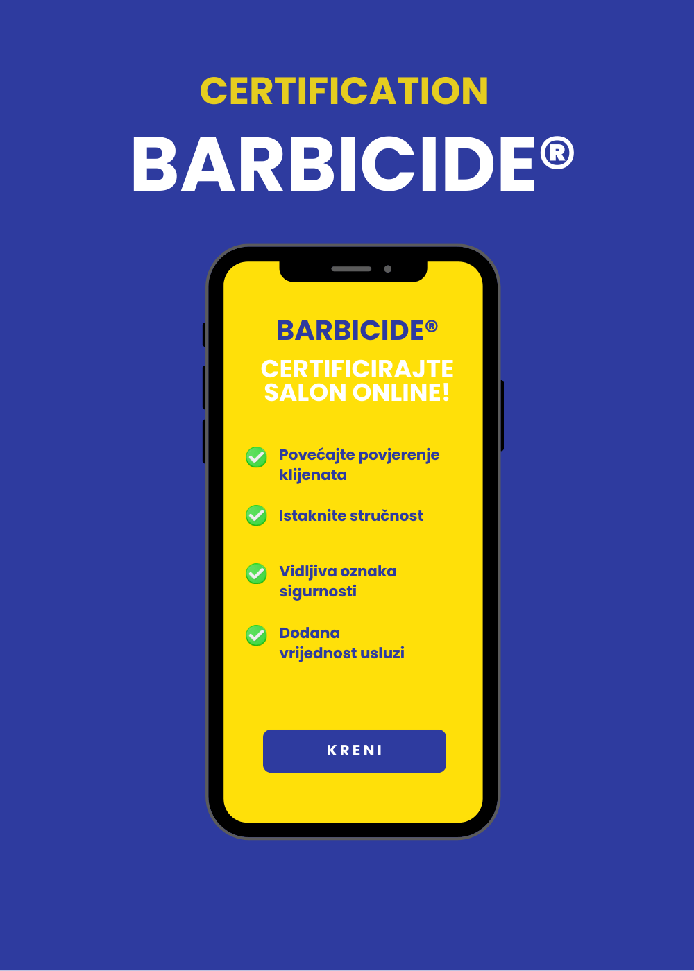 Barbicide Certification