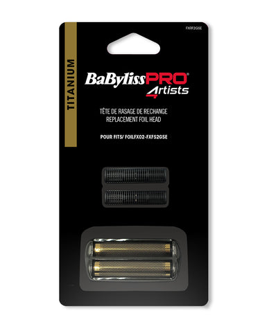 R BABYLISS FOIL HEAD + BLADES GUNSTEEL